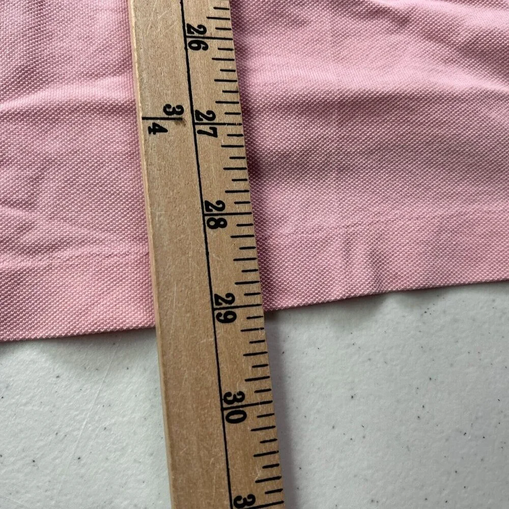 Polo Ralph Lauren Shirt Mens XL Pink Pima Cotton Short Sleeve Pullover